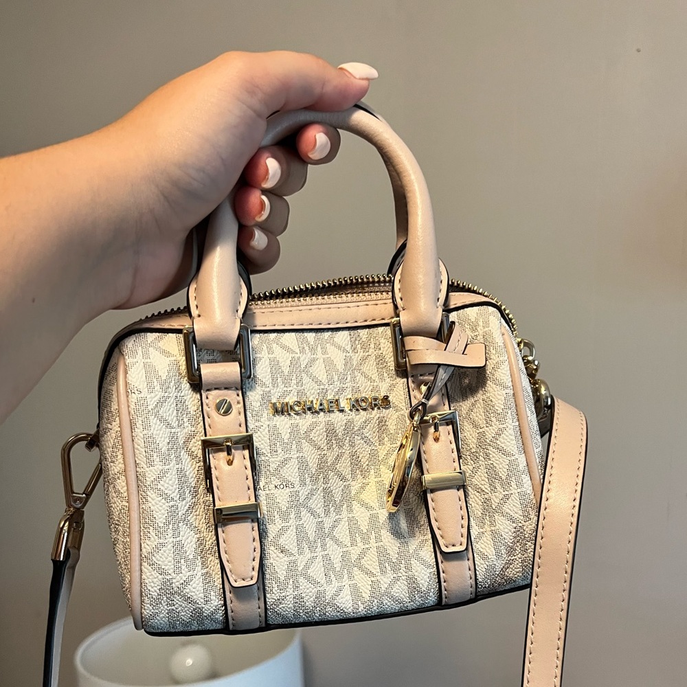 Michael Kors Bedford Legacy Extra-Small Logo Duffle Crossbody Bag